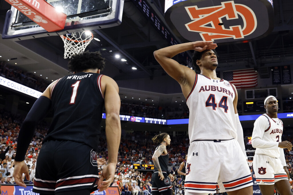 South Carolina Auburn Basketball
