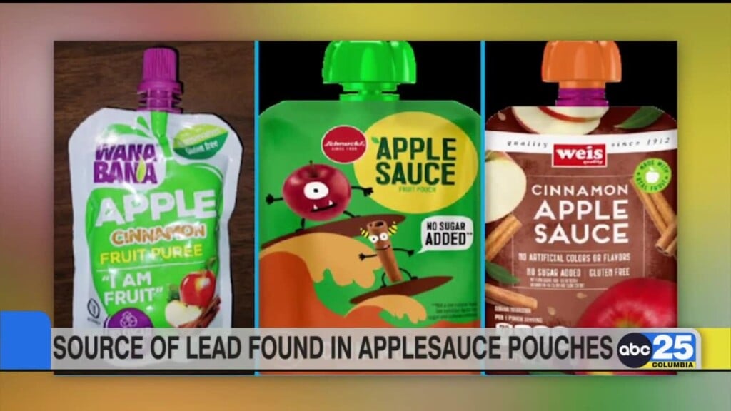 Source Of Lead In Applesauce Pouches Found