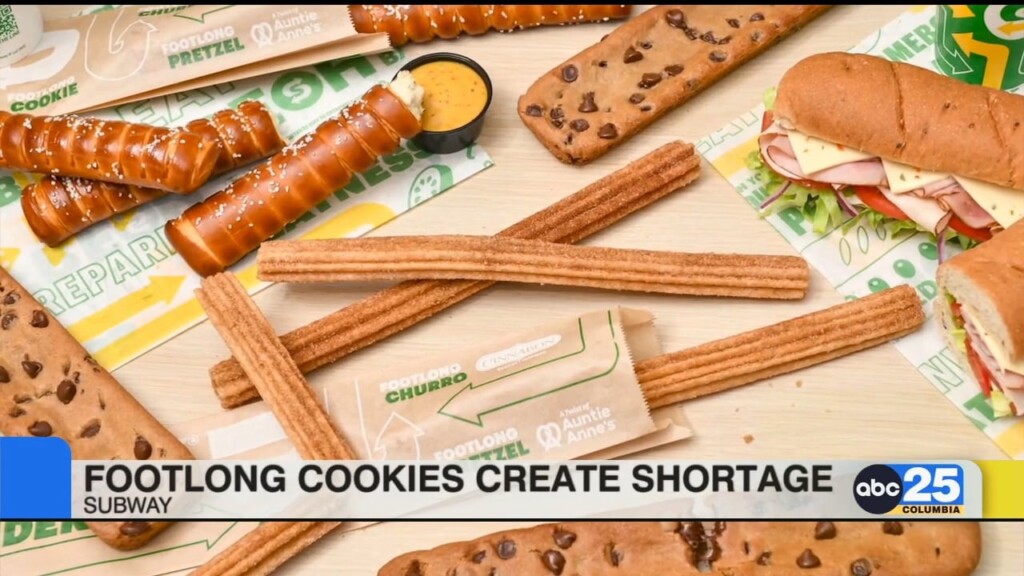 Footlong Cookies Create Shortage