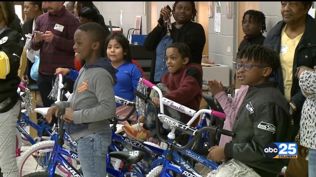 Carver Lyon Elementary School Student Bike Donation