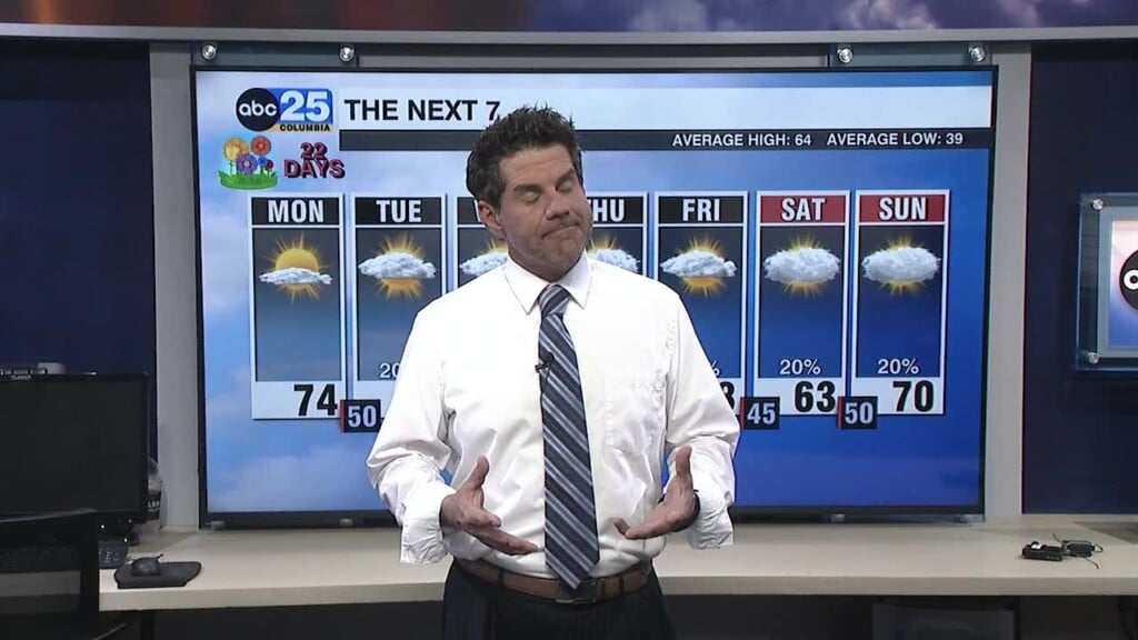 Tyler Ryan's Monday Forecast