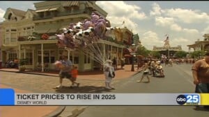Walt Disney World Price Increases For 2025