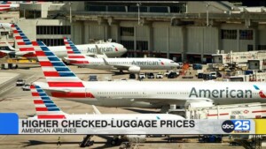 American Airlines Goes Up On Checked Bag Prices