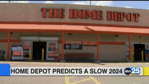 Home Depot Sales Drop