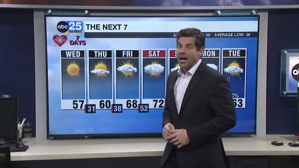 Tyler Ryan's Wednesday Forecast