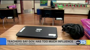 Teachers Say Gov. Has Too Much Influence