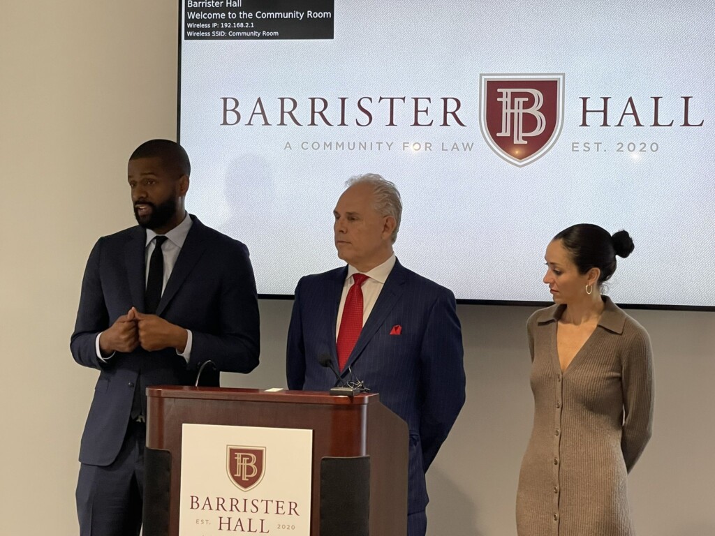 Attorney's Bakari Sellers and Randall Hood