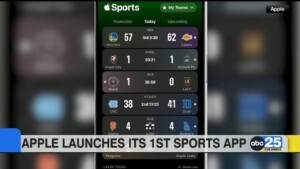 Apple Launches Its 1st Sports App