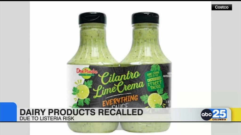 Dairy Products Recalled