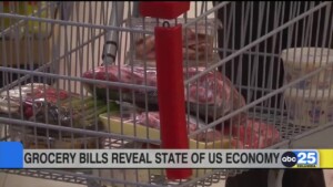 Grocery Bills Reveal State Of Us Economy