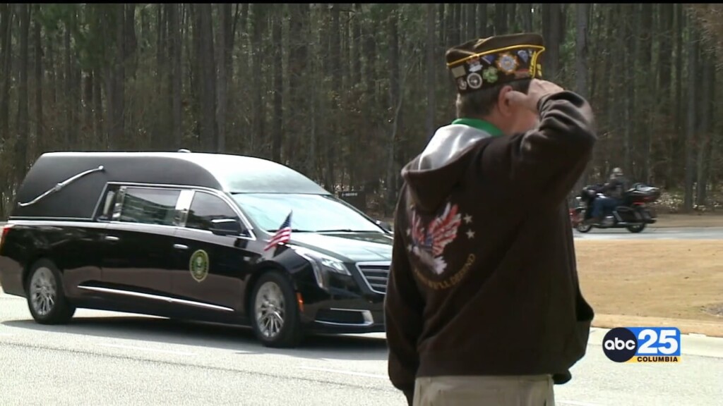 Unclaimed Korean War Veteran Laid To Rest At Ft. Jackson National Cemetery