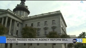Sc House Passes Health Agency Reform Bill