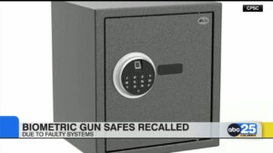 Biometric Gun Safes Recalled