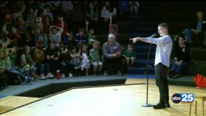 "hamilton" Performer Spends Afternoon With Nursery Road Elementary Students