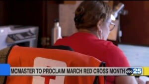 Mcmaster To Proclaim March Red Cross Month