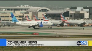 Faa To Investigate United Airlines