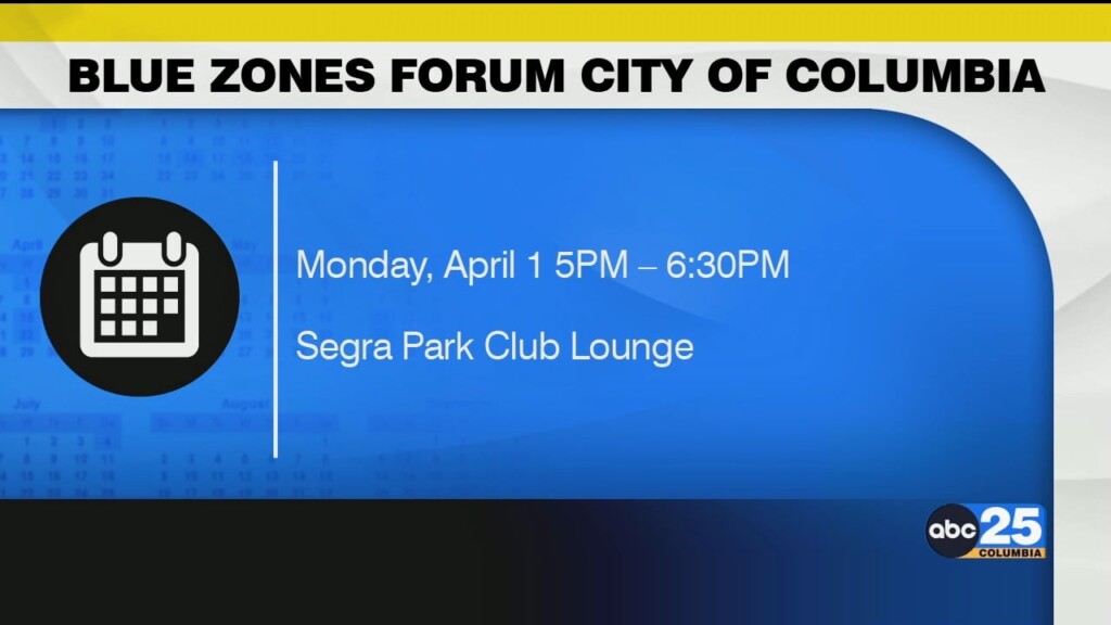 City Of Columbia's Blue Zones Forum