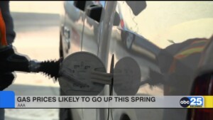 Gas Prices Rising For The Spring
