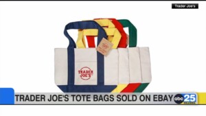 Trader Joe's Totes Bags Sold On Ebay