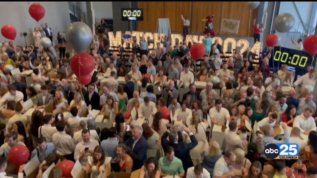 Medical Students Surprised With Residency Locations During Usc's "match Day"