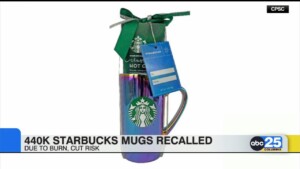 Starbucks Recalls 440k Mugs