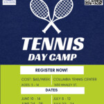 2024 Tennis Day Camp Flyer