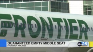 Frontier Airlines Guaranteed Empty Middle Seat
