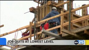 Job Quitting At Lowest Level