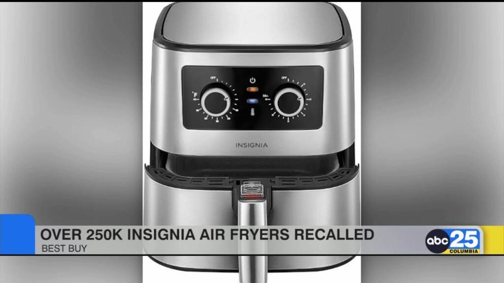 Over 250k Insignia Air Fryers Recalled