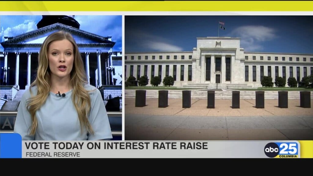 Federal Reserve Voting On Interest Rates Raise