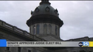 Sc Senate Approves Judge Elect Bill