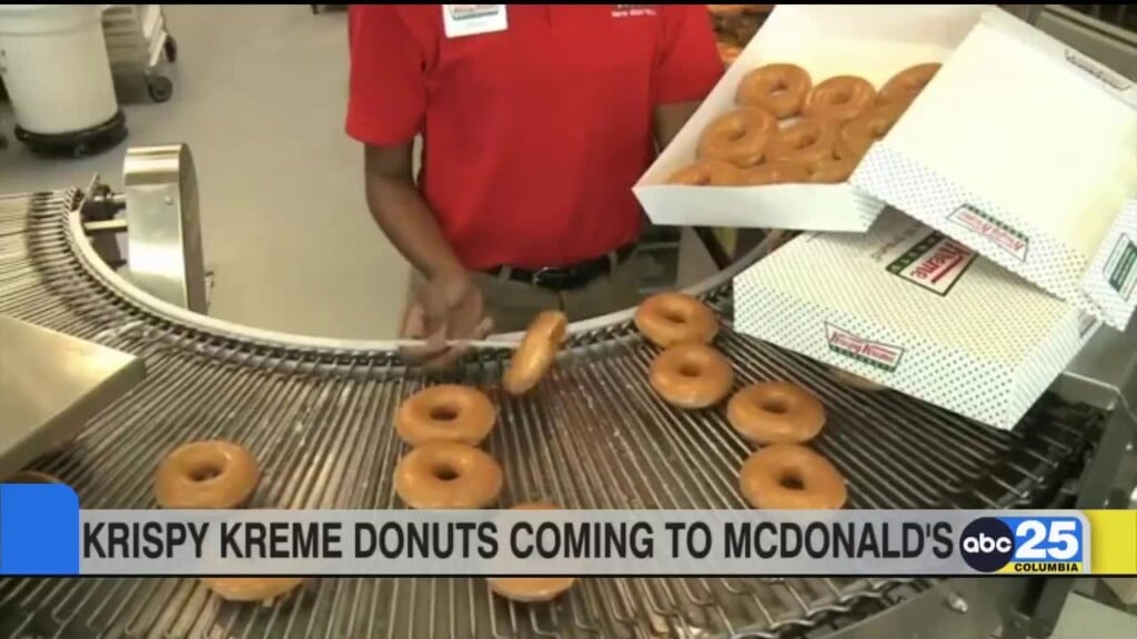 Krispy Kreme Donuts Heading To Mcdonalds