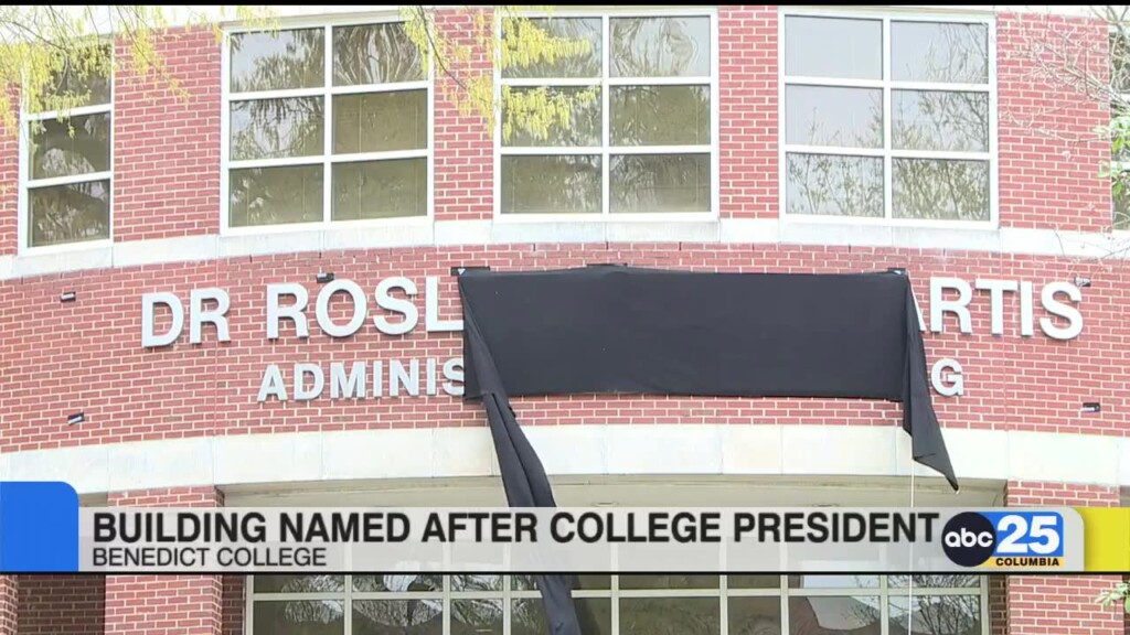 Benedict College Building Named After College President