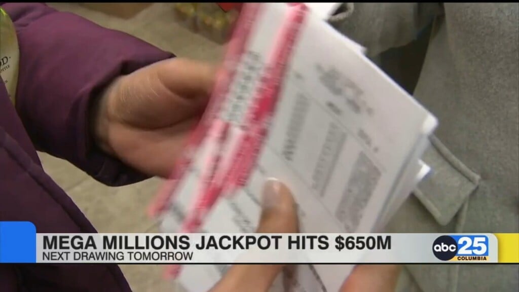 Mega Millions Jackpot Hits $650 Million