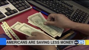 Americans Saving Less