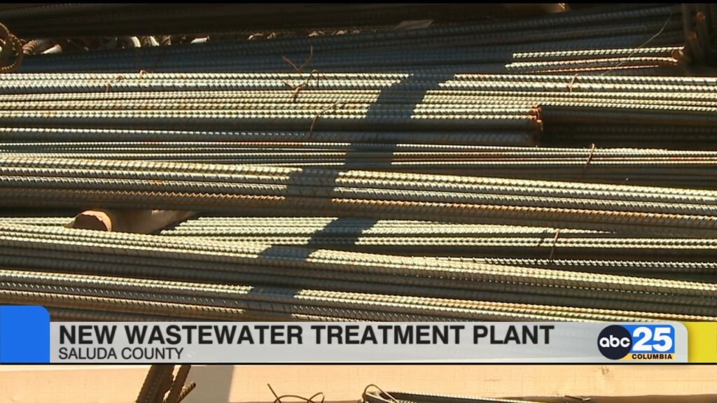 New Wastewater Treatment Plant In Saluda County