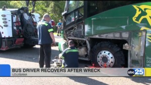 Sc Bus Driver Recovers After Wreck