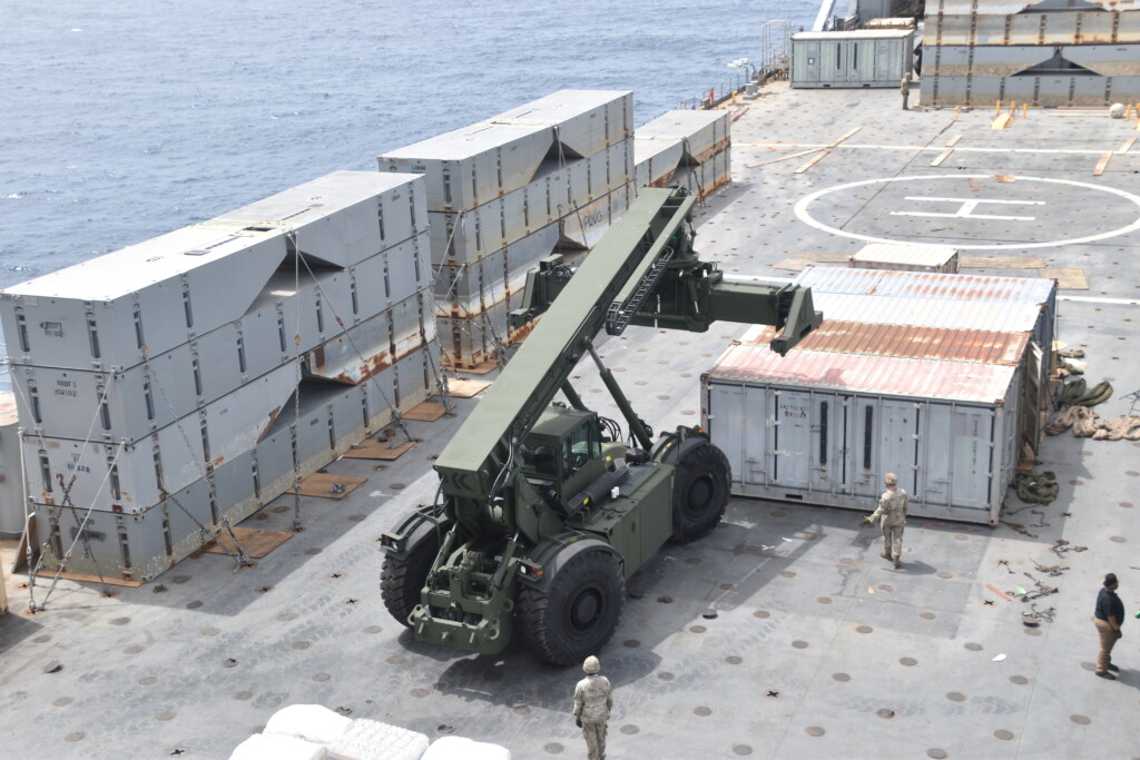 Israel Palestinians Aid Port