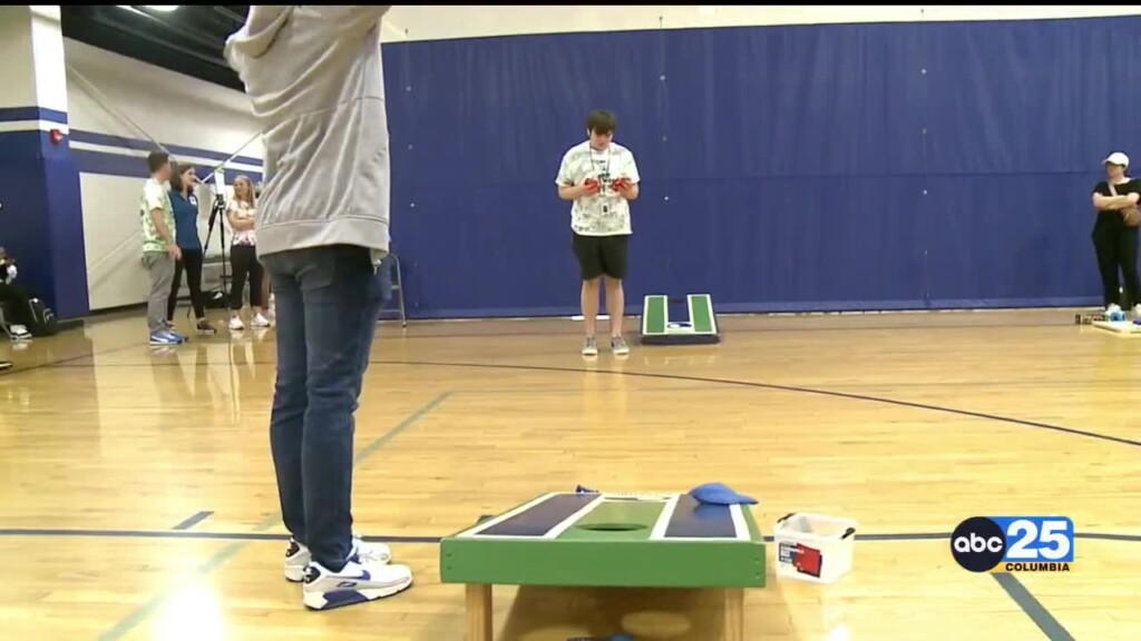 Students With Special Needs Show Off Skills During "job Olympics" Event