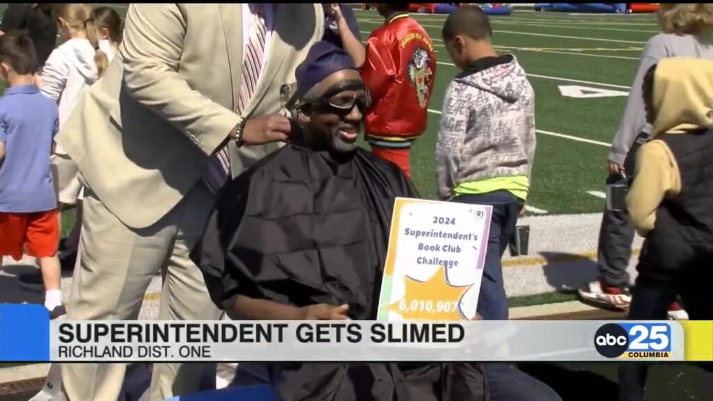 Superintendent Of Richland One Gets Slimed