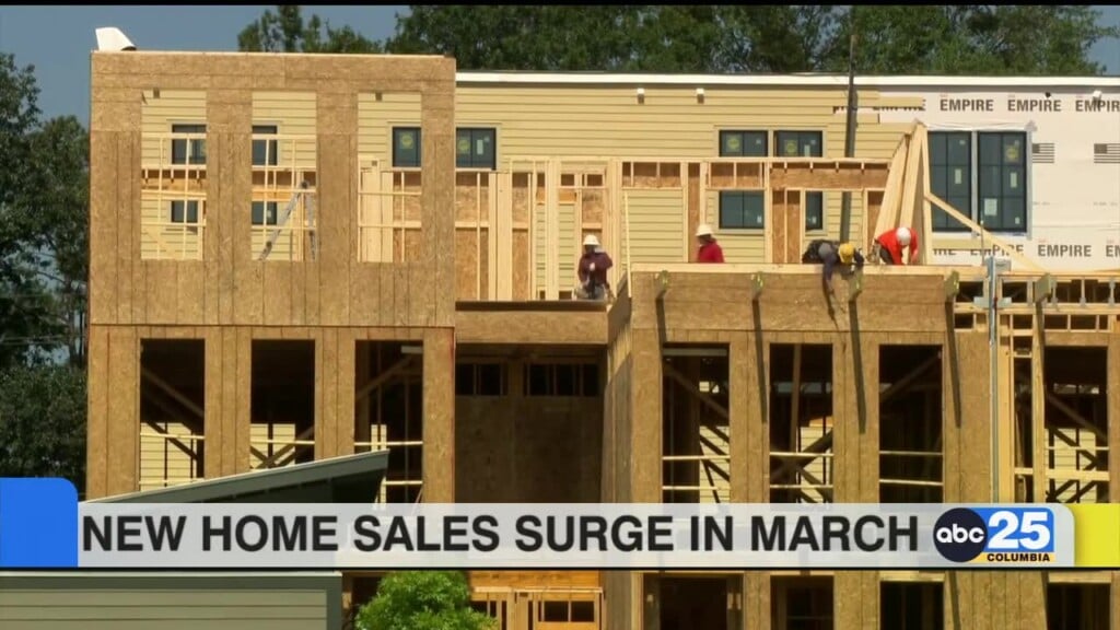 New Home Sales Surge In March