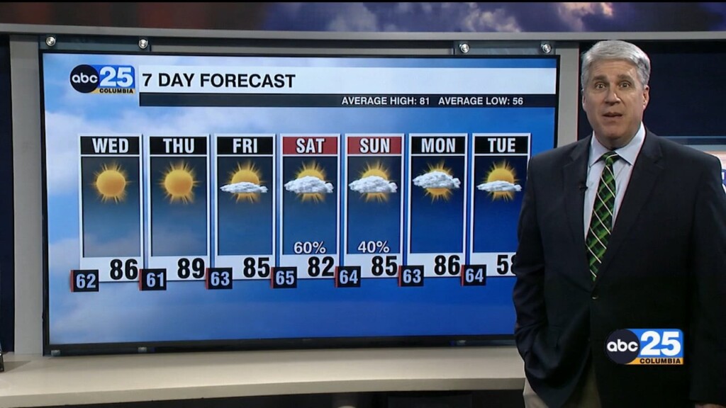 7 Day Forecast April 30, 2024