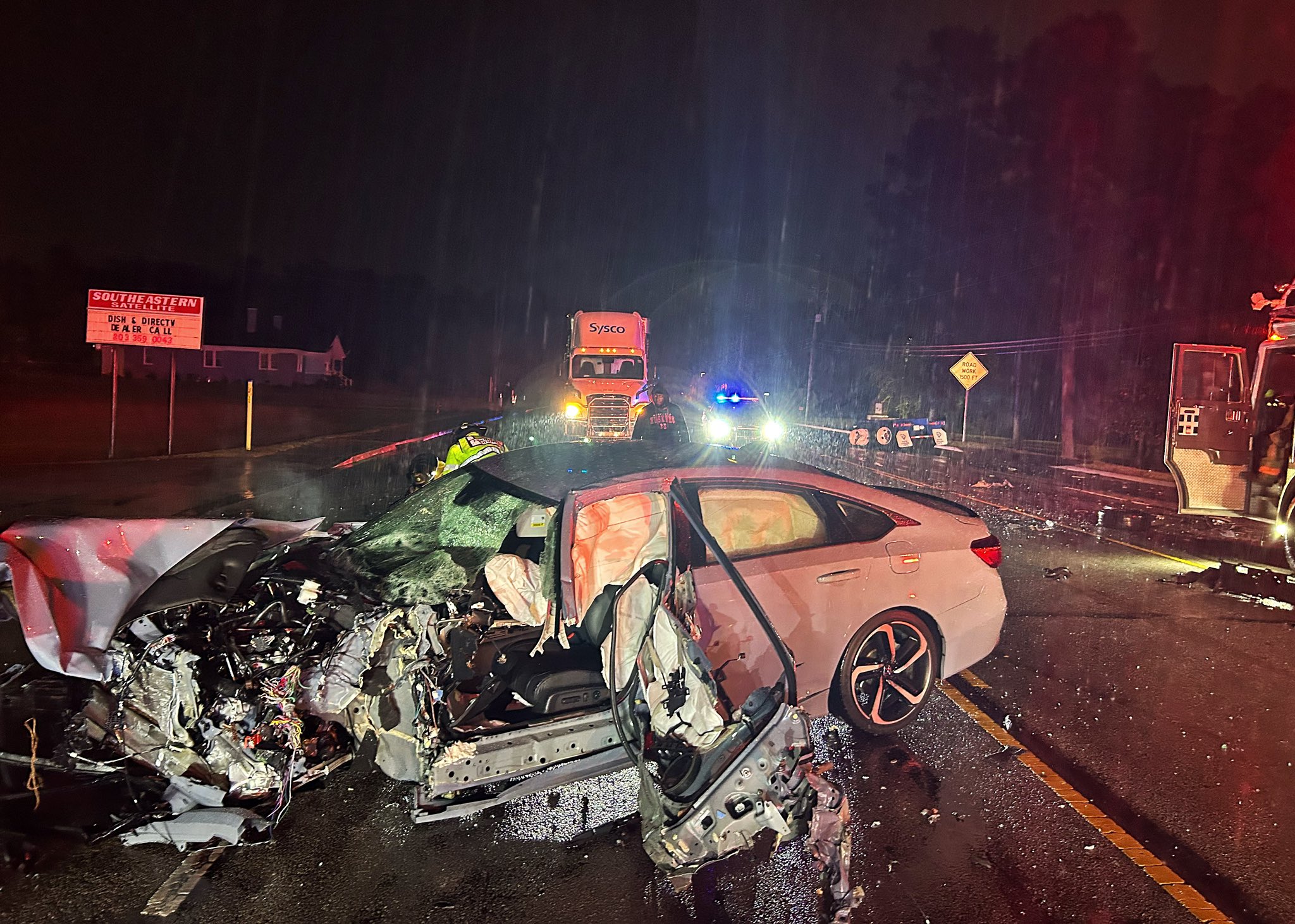 All Lanes Back Open After Car & Semi-truck Collision On Augusta Rd.