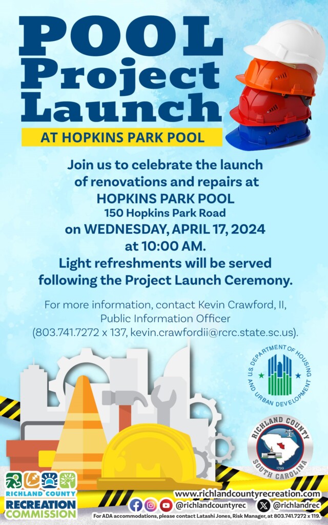 Updated Hopkins Park Pool Project Flyer