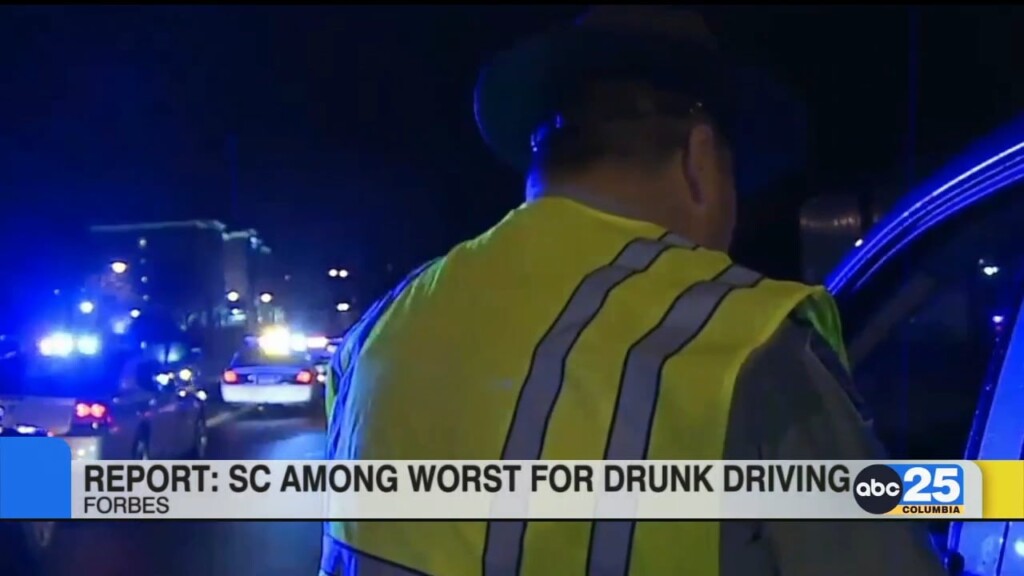 Report: Sc Among Worst For Drunk Driving