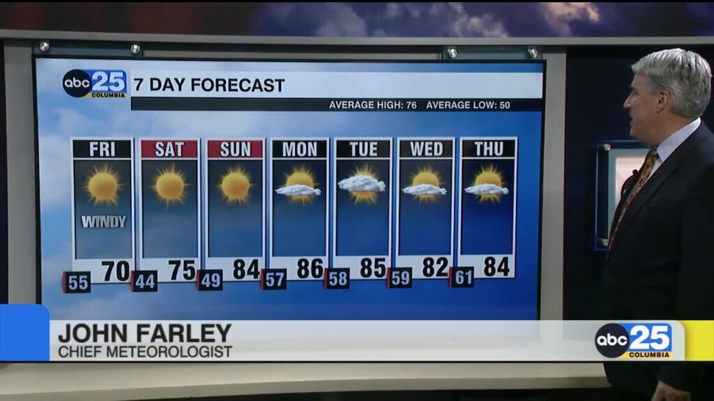 7 Day Forecast April 11, 2024