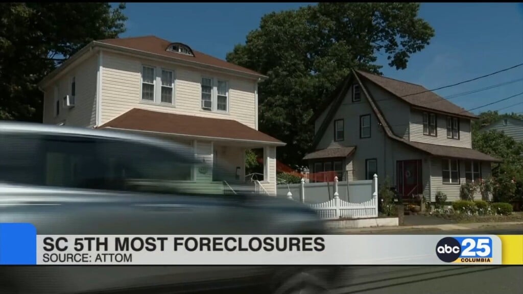 Sc Ranked 5th Most Foreclosures