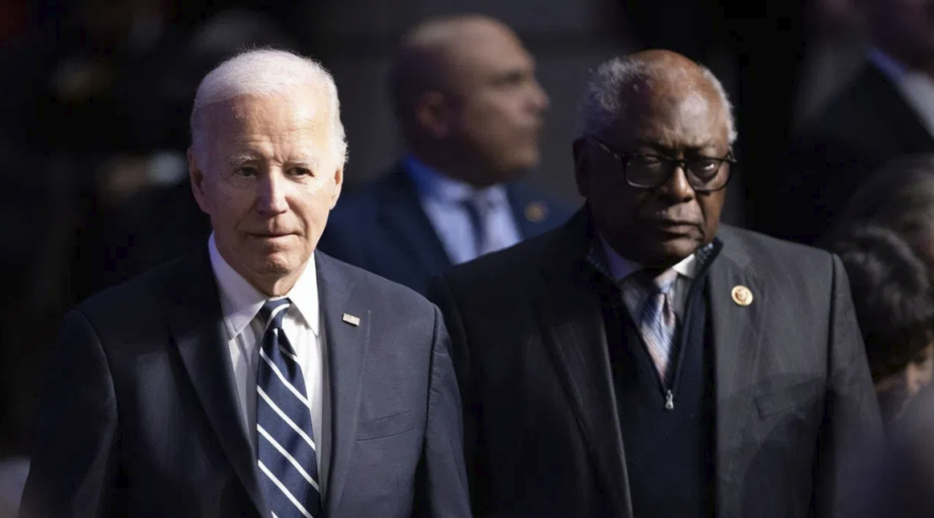 President Joe Biden and Rep. Jim Clyburn