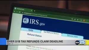 Over $1 Billion Tax Refunds To Expire