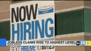 Jobless Claims Rise To Highest Level